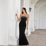 Plataz Beaded French Style Sleeveless Prom HZ1007