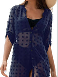 Plataz Dot Sheer Cover-Up DJPT