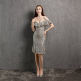 Plataz Neck Little Evening Dress ¨C Elegant Short Socialite Nightclub Women's Party HZ1007
