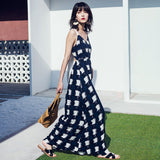 Plataz Female Summer Skinny Beach Dress 2025 New Seaside Holiday Lattice Super Fairy-Daughted Dress