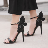 Plataz High Heel Three-Dimensional Butterfly Wings Woman With Sandals The Same Price High Quality Shoes