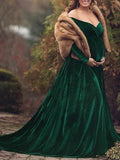 Plataz Off Shoulder Pleuche Mermaid Photoshoot Baby Shower Maternity Maxi Dress Maternity