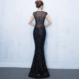 Plataz Evening Dress: Elegant Slim-Fit Fish Tail for Women, Perfect for Autumn/Winter Annual HZ1007