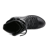 Plataz Large Autumn And Winter New Thick-Bottom Waterproof Table Night Shop Women Thick High And Short Boots Women Boots High Quality Shoes