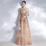Plataz Dress 2025 New Engagement Toast Host Bridesmaid Performance Dream Annual Meeting Dress Dress Dress Girl