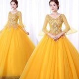 Plataz Dress Puffy Skirt Host Long Performance Costume Vocal Art Exam Students Singing Stage Annual Meeting Dress Female