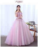 Plataz New Female Color Yarn Studio Bridal Banquet Presided Evening Dress Solo Performance Dress