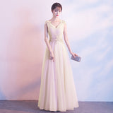 Plataz Evening Dress Dress Girl 2025 Spring New Banquet Fairy Temperament Student Bridesmaid Dress
