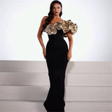 Plataz Ruffle Off-Shoulder Bandage Prom HZ1007