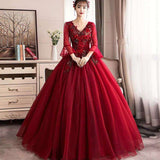 Plataz Dress Puffy Skirt Host Long Performance Costume Vocal Art Exam Students Singing Stage Annual Meeting Dress Female
