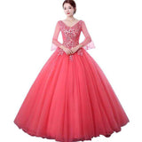 Plataz Dress Puffy Skirt Host Long Performance Costume Vocal Art Exam Students Singing Stage Annual Meeting Dress Female