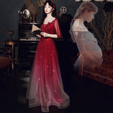Plataz Dress Women 2025 New Banquet Temperament Art Exam Black Annual Banquet Dress Birthday Party Dress