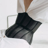 Plataz Mesh Boobs Short Gird Waist Vest 2025 Summer Women's Clothing Outside Body Repair Casual Top DJPT