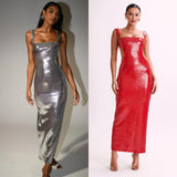 Plataz Backless Slim Fit Slit Prom HZ1007