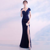 Plataz Evening Dress: Dignified & Elegant Slim Fit Fishtail for HZ1007