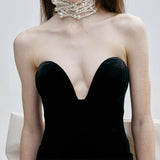 Plataz Backless Sequin Prom HZ1007