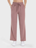 Plataz Drawstring Pocketed Active Pants DJPT