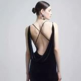 Plataz Floral Backless Satin Prom HZ1007