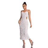 Plataz Cutout Sequin Beaded Gown ¨C Glamorous Evening HZ1007