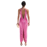 Plataz Halter Mermaid Long Prom Dress Formal Evening Gown HZ1007