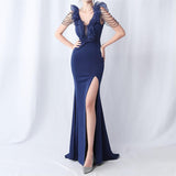 Plataz Industry Organza Wedding Dinner Annual Meeting Satin Evening HZ1007