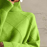 Plataz Turtleneck Long Sleeve Sweater DJPT