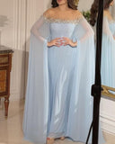 Plataz Summer Middle East Sexy High Waist Rhinestone Pearl Chiffon Cocktail Evening HZ1007