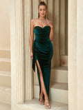 Plataz Sexy Sleeveless High Waist Party Annual Party Party Evening Dress HZ1007