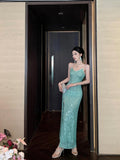 Plataz Sequin High-Slit Evening Dress ¨C Elegant Party & Formal HZ1007