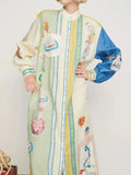 Plataz Button Up Maxi Shirt Dress DJPT