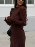 Plataz Knit Cami Dress and Cover Up Sweater Set DJPT