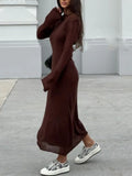 Plataz Knit Cami Dress and Cover Up Sweater Set DJPT