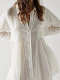 Plataz Button-Down Shirt Dress DJPT