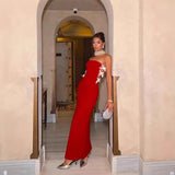 Plataz Slit Sequin Long Dress Prom HZ1007