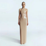 Plataz Sequin Slit Maxi Prom HZ1007