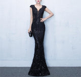 Plataz Evening Dress: Elegant Slim-Fit Fish Tail for Women, Perfect for Autumn/Winter Annual HZ1007