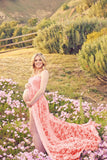 Plataz Women's Lace Pregnant Woman Drags-And-Eared Tset Dress Photoless Sleeveless Dress 8862 Maternity