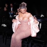 Plataz Fishbone Form-Fitting Strapless Prom HZ1007