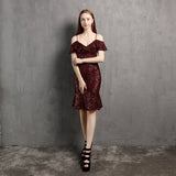 Plataz Neck Little Evening Dress ¨C Elegant Short Socialite Nightclub Women's Party HZ1007