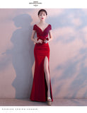 Plataz Evening Dress: Dignified & Elegant Slim Fit Fishtail for HZ1007