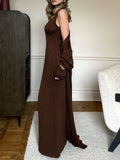 Plataz Knit Dress and Cardigan Sweater Set DJPT