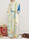 Plataz Button Up Maxi Shirt Dress DJPT