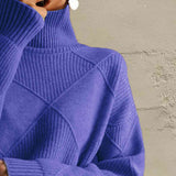 Plataz Turtleneck Long Sleeve Sweater DJPT