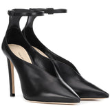 Plataz Black And White Fashion Ankle Strap With Fine High Heel Women's Banquet Large-Size Single Shoes Chengdu High Quality Shoes