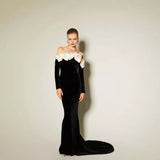Plataz Bow Strapless Floor-Length Prom HZ1007