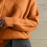 Plataz Turtleneck Long Sleeve Sweater DJPT