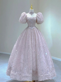 Plataz Sleeve Appliques Quinceanera Dress,Sweet 16 Dress,Ball Gown HZ1007