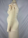 Plataz Off Shoulder Ruched Bow Elegant Maternity Baby Shower Maxi Dress Maternity
