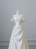Plataz Mermaid Strapless Long Wedding Dresses With Short Sleeves Brides Dress S3817 HZ0628