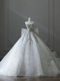 Plataz Ball Gown Strapless Sequin Long Wedding Dresses Brides Dress S3858 HZ0628
